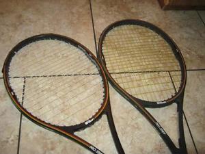 TWO Wilson Pro Staff Midsize vintage TENNIS RACKET SAMPRAS ST Vincent?