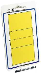 Tableau noir Schéma VOLLEY-BALL/VOLLEY-ball SPORTIKA +Marqueur Deux faces