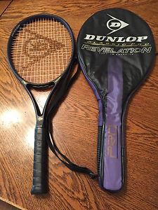 Dunlop Classic Pro Revelation Premium Mid Plus Tennis Racquet Racket 4 3/8" Case