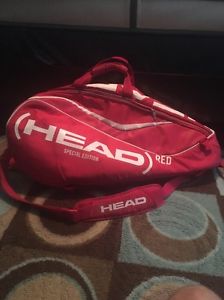 Limited Edition HEAD Tennis Bag 6 Product Red