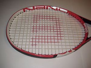 Wilson Nano Pro Carbon Tennis Racquet 27.5" HEADSIZE 110" L2 4 1/4" Grip 16X19