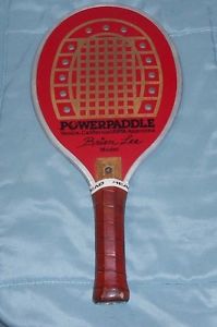 VTG PowerPaddle Brian Lee Model Venice Ca USPTA Approved paddle tennis paddle