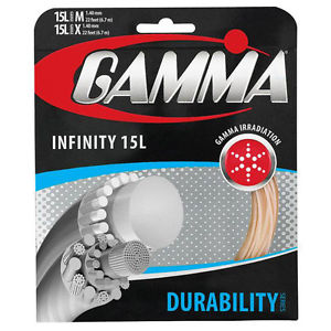 Gamma Infinity 15L String, Natural, 3 PACKAGES OF STRING, NWT