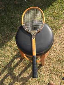 Vintage Davis Professional Tennis Racket Wooden