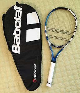 BABOLAT SOFT D DRIVE 9.4oz 106SQ" 16X20 TENNIS RACKET W/NEW 4 1/8 GRIP & CASE
