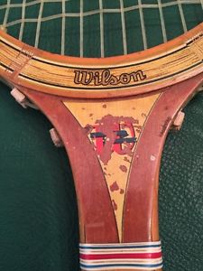 Vintage wooden Wilson Racquet, Ca. Late 50's