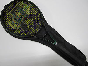 PRINCE GRAPHITE II OVERSIZE TENNIS RACQUET (4 1/4) NEW STRINGS / GRIP!!