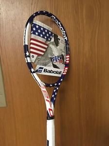 NEW Babolat Pure Aero VS Stars and Stripes 4 3/8 Tennis Racquet