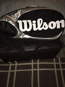 NWOT New w/o Tags Wilson Tour Black Tennis Racquet Bag Backpack