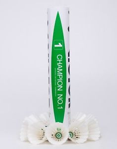 Genuine Victor Champion No.1 Shuttle Cocks 4 tubes