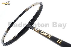 Flex Power Titanium Ti 11 Silver (4U) Badminton Racket String stringing PU Grip