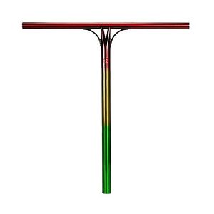 UrbanArtt Trottinette Primo V2 34.9mm HIC Barre en Rasta Conception - 620mm