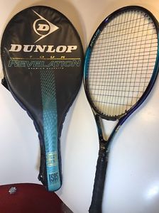 Dunlop Revelation Pro Tour Oversize ISIS Graphite Tennis Racquet Racket 4 3/8