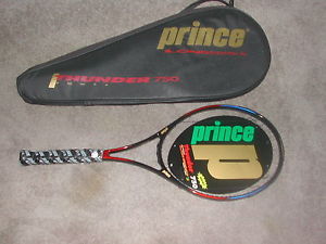 NEW PRINCE THUNDER 750 LONGBODY TENNIS RACQUET GRIP SIZE 4 5/8