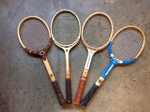wood tennis racquets