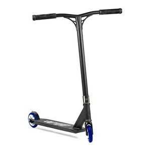 UrbanArtt Primo Complet Pro Stunt Kick Scooter - pont intégré - Noir/Bleu