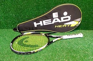 Head IG Heat Tennis Racquet Innegra, Grip Size 4 1/4, w/Cover Bag NEW-Free Ship!