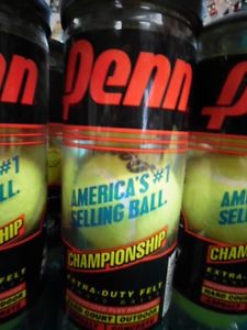 Penn Championship Extra Duty Tennis Balls Value Bulk Pack of 12 Cans