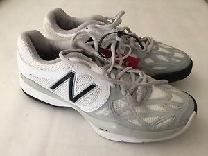 New Balance Women 9.5 Probank White Gray $80 996 Sneakers Tennis Shoes!