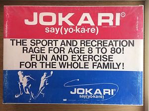 Vintage Jokari Say Wooden Paddle/Racquet Ball Game 1970s Champ France RARE