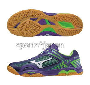 Mizuno Japan Men's Wave Medal Z Table Tennis Shoes 81GA1710 Navy Ping Pong