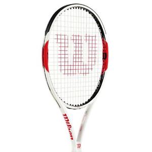 Wilson Raqueta Tennis 19 21 23 25in Juveniles Tenis Raqueta Niño Rojo