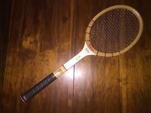 Wilson "Jack Kramer" Autograph Vintage Wood Tennis Racquet 4 5/8" Medium
