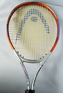 Head Ti Agassi 23 Tennis Raquet Red Blue Yellow 3 3/4-000