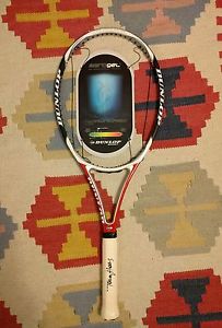 Tommy Haas autographed Dunlop Aerogel 2Hundred tennis racquet
