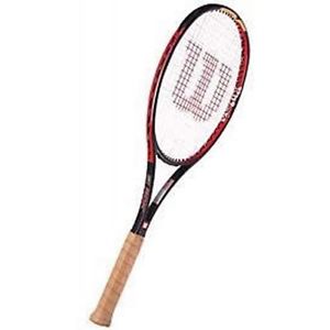 WILSON Hyper Pro Staff ROK Tennis Racket STRUNG 4-3/8" NICE FREE SHIPPING