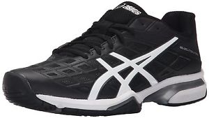 ASICS Men's GEL-Solution Lyte 3 Tennis Shoe Black/White/Silver 9 D(M) US New