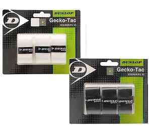DUNLOP Cinta de agarre Raqueta tennis 12er Pack Gecko Tac Squash Bádminton Tacky