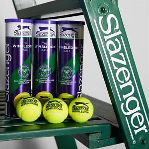 Slazenger Wimbledon Bolas de Tenis para todos Áreas juego NUEVO