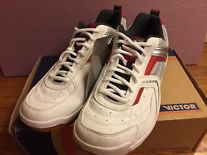 New Victor Badminton Shoes Size 9.5. NWT and Box