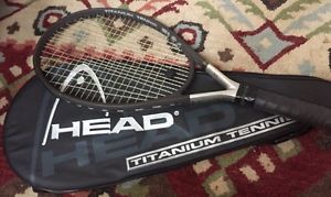 NICE Head Ti.S6 Titanium Tennis Racquet Extra Long 4 1/2 Grip w/ original cover!