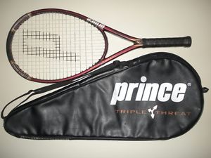 PRINCE TT TRIPLE THREAT VIPER OS 115 TENNIS RACQUET  4 3/8  (NEW STRINGS)