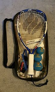 Ektelon Racquetball Racquet with Case, Balls, and Goggles