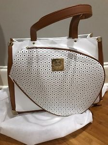 Court Couture Vintage Karisa Perforated - White Pebble NWT