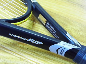 NEW STRINGS Prince Thunder Rip Super Oversize 1200pl $200 Racquet 4 1/2" VG