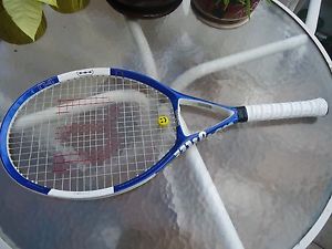 $300 Wilson nCode n4 Oversize 111 TENNIS Racket 4 3/8 with Cover