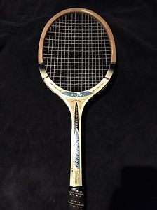 Vintage Tennis Racket Oliver White Clipper Balanced Flow