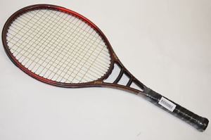 PRINCE SUPER GRAPHITE OS 107 TENNIS RACQUET  4 3/8 Strung
