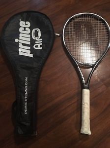 Prince AIR Storm Tennis Racquet 107 sq. in. 4 3/8, Oversize with Case