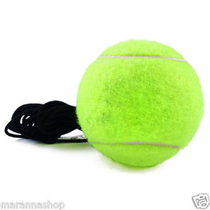 BALÓN DA TENIS BOLA ELÁSTICO SELF SPORT HILO CUERDA ENTRENAMIENTO RIMBALZABILE