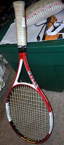 Wilson Ncode n code Six-One 95 head 16x18 11.7oz 4 5/8 grip Tennis Racquet