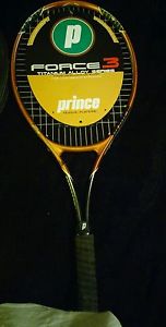 PRINCE FORCE 3 SAVANA Ti Oversize -Tennis Racquet - Grip 4 1/2" with case.
