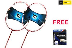 MAXX 460 & 560 Series Badminton Racket Racquet 100% (3U) FREE String + Grip