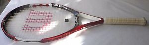 WILSON NCODE N5 TENNIS RACQUET OVERSIZE ,GRIP SIZE 4 3/8