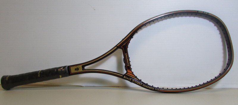 Vintage 1980's Black Knight Graphite 115 Unstrung Tennis Racquet