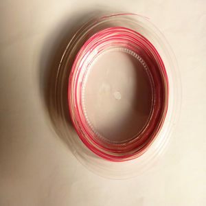 Original Hard feeling 200 meters 20-23 rackets PINK+WHITE badminton string0.66MM